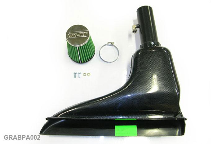 GRABPA002, Green Dynamic air box, Peugeot 106, S16 1,6L i 16V, 120HP, Motorcode TU5J4, 1996-