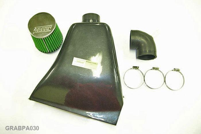 GRABPA030, Green Dynamic air box, Renault Clio 2, 2,0L i 16V RS, 172HP, Motorcode F4R730, 1999-2001