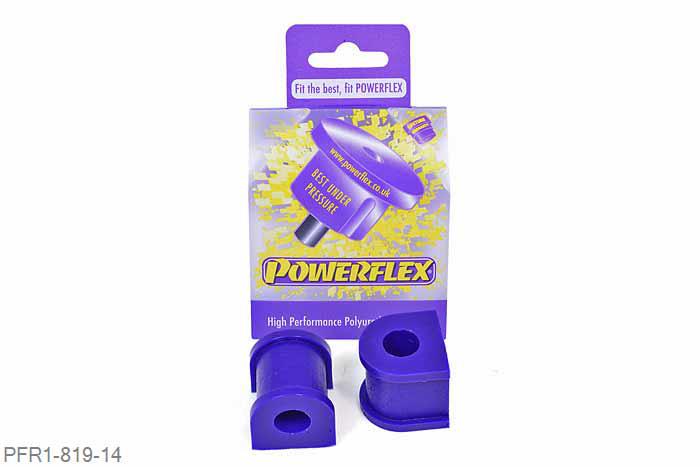 PFR1-819-14, Alfa Romeo 147 (2000-2010), 156 (1997-2007), GT (2003-2010), Rear Anti Roll Bar Bush 14mm  14mm, 2 stuk(s) benodigd  per auto, 2 stuk(s) in verpakking, prijs per set van 2 stuk(s)