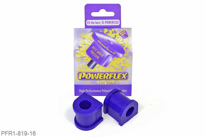 PFR1-819-16, Alfa Romeo 147 (2000-2010), 156 (1997-2007), GT (2003-2010), Rear Anti Roll Bar Bush 16mm  16mm, 2 stuk(s) benodigd  per auto, 2 stuk(s) in verpakking, prijs per set van 2 stuk(s)