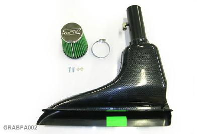 GRABPA002, Green Dynamic air box, Peugeot 106, S16 1,6L i 16V, 120HP, Motorcode TU5J4, 1996-
