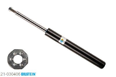 21-030406, Bilstein B4  Gas Schokdemper vooras, Audi 80 (89, 89Q, 8A, B3), "1.6,  1.6 D,  1.6 TD,  1.8,  1.8 E,  1.8 S,1.9 D,  2.0,  2.0 E,  2.0 E 16V", 09/1986-10/1991, with standard chassis / Front axle strutdiameter 50 mm, Standaard lengte, geschikt voor gebruik met verlagingsveren tot -30mm