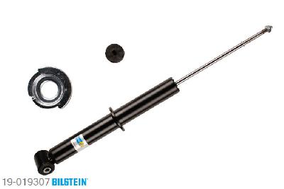 19-019307, Bilstein B4  Gas Schokdemper achteras, Audi 80 (89, 89Q, 8A, B3), "1.6,  1.6 D,  1.6 TD,  1.8,  1.8 E,  1.8 S,1.9 D,  2.0,  2.0 E,  2.0 E 16V", 09/1986-10/1991, with sports suspension / Front axle strutdiameter 50 mm, Standaard lengte, geschikt voor gebruik met verlagingsveren tot -30mm