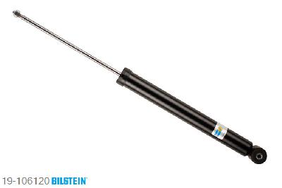 19-106120, Bilstein B4  Gas Schokdemper achteras, Audi A2 (8Z0), 1.4,  1.4 TDI,  1.6 FSI, 02/2000-08/2005, with standard chassis, Standaard lengte, geschikt voor gebruik met verlagingsveren tot -30mm