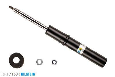 19-171593, Bilstein B4  Gas Schokdemper vooras, Audi A4 (8K2), "1.8 TFSI,  1.8 TFSI quattro,  2.0 TDi,2.0 TDI quattro,  2.0 TFSi,2.0 TFSI flexible fuel,2.0 TFSI flexible fuel quattro,2.0 TFSI quattro,  2.7 TDI,  3.0 TDI,3.0 TDI quattro,  3.0 TFSI quattro,3.2 FSI,  3.2 FSI quattro", 11/2007-, with standard chassis, without electronic suspension control, Standaard lengte, geschikt voor gebruik met verlagingsveren tot -30mm