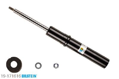 19-171616, Bilstein B4  Gas Schokdemper vooras, Audi A4 (8K2), "1.8 TFSI,  1.8 TFSI quattro,  2.0 TDi,2.0 TDI quattro,  2.0 TFSi,2.0 TFSI flexible fuel,2.0 TFSI flexible fuel quattro,2.0 TFSI quattro,  2.7 TDI,  3.0 TDI,3.0 TDI quattro,  3.0 TFSI quattro,3.2 FSI,  3.2 FSI quattro", 11/2007-, with sports suspension, without electronic suspension control, Standaard lengte, geschikt voor gebruik met verlagingsveren tot -30mm