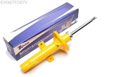 EVOSTFO07V, Sport schokdemper Vooras, Ford Fiesta IV (JAS/JBS), Sport shock absorber front axleFord Escort 5, Orion 90-95 without 1,3 - 1,4 and CabrioFord Fiesta GFJ 94-95, Federbeindurchmesser 45,5mm, Verlaging tot -40mm mogelijk, Prijs is per stuk ! , aantal ingeven bij bestellen