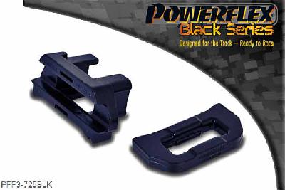PFF3-725BLK, Audi A5 Coupe 2007- Transmission Mount Insert, This polyurethane insert fits into and fills voids in original bracket OE numbers: 8K0399151BC, 8K0399151CL, 8K0399151BD, 8K0399151CD and 8K0399151DB. This new part is designed to limit excessive movement of the transmission under load by providing additional stability to the mount from both sides. This insert is very easy to fit and is fast way to improve shift feel and performance., 1 stuk(s) benodigd  per auto, 1 stuk(s) in verpakking, prijs per set van 1 stuk(s)