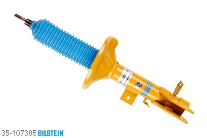 35-107385, Bilstein B6  Sport Achteras rechts, Hyundai COUPE (GK), 1.6 16V,  2.0,  2.0 GLS,  2.7 V6, 08/2001-08/2009, with standard chassis, Standaard lengte, geschikt voor gebruik met verlagingsveren tot -40mm