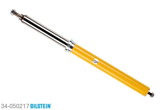 34-050217, Bilstein B6  Sport Schokdemper achteras, Toyota COROLLA Compact (_E10_), 1.6 Si, 07/1992-04/1997, without ride height adjustment / Front axle for bolted struts only / Rear axle for bolted struts only, Standaard lengte, geschikt voor gebruik met verlagingsveren tot -40mm