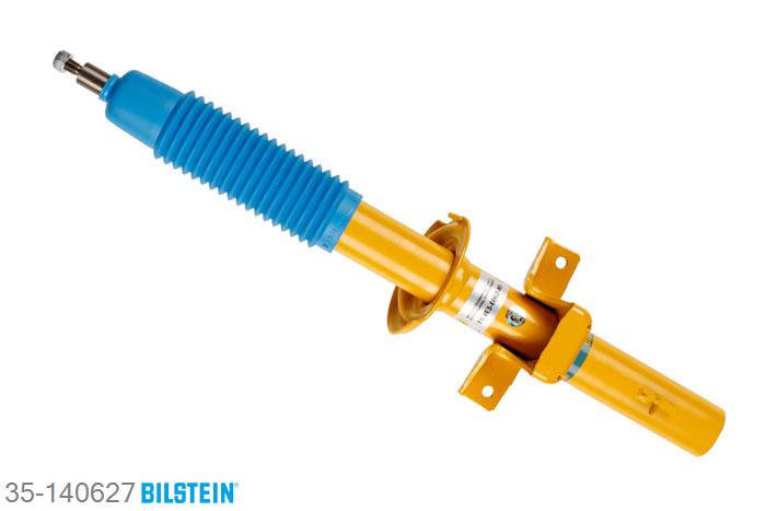 35-140627, Bilstein B6  Sport Schokdemper achteras, Ford MONDEO III (B5Y), "1.8 16V,  1.8 SCi,  2.0 16V,2.0 16V DI / TDDi,  2.0 16V TDDi / TDCi,2.0 TDCi,  2.2 TDCi,  2.5 V6 24V,3.0 V6 24V", 11/2000-08/2007, Standaard lengte, geschikt voor gebruik met verlagingsveren tot -40mm
