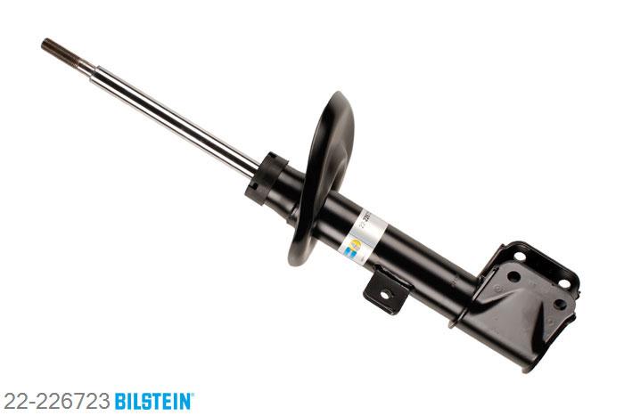 22-226723, Bilstein B4  Gas Schokdemper vooras rechts, Citroen BERLINGO, "1.4,  1.6,  1.6 HDi,  1.6 HDi 110,  1.6 HDi 90,1.6 VTi 95", 04/2008-, with standard chassis / Rear axle equipment: (-) Extra Seat, Standaard lengte, geschikt voor gebruik met verlagingsveren tot -30mm