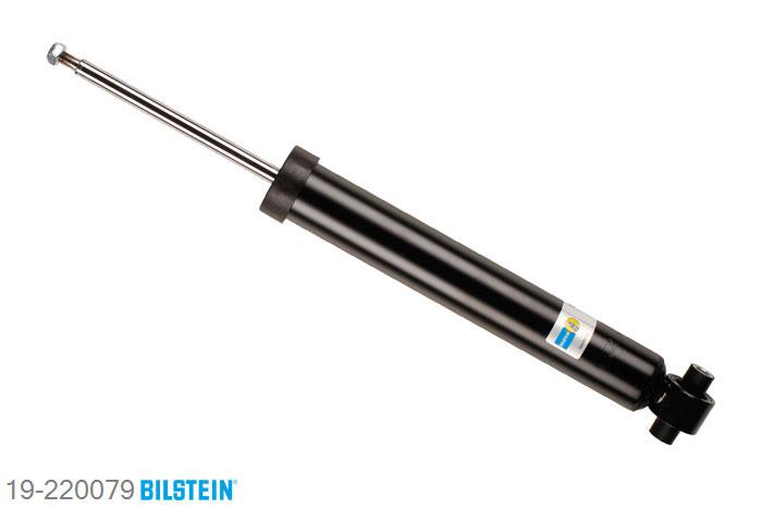 19-220079, Bilstein B4  Gas Schokdemper achteras, BMW 3 Touring (F31), 316 d,  318 d,  320 d,  320 i,  328 i,  330 d, 06/2012-, with standard chassis, without electronic suspension control, Standaard lengte, geschikt voor gebruik met verlagingsveren tot -30mm