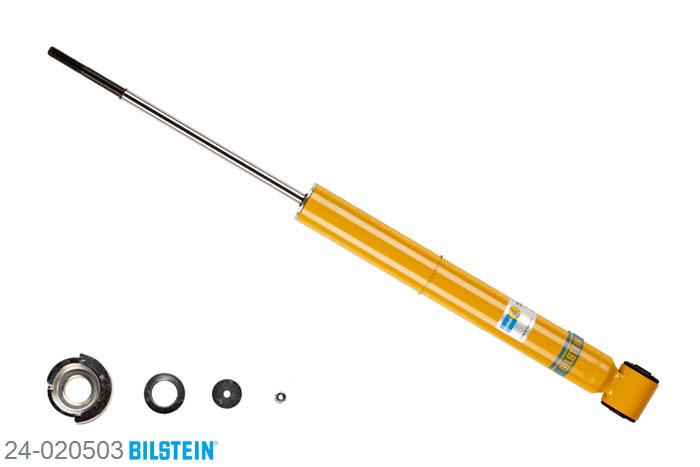 24-020503, Bilstein B8  Sprint - 20mm ingekorte sport Schokdemper achteras, Audi 80 (89, 89Q, 8A, B3), "1.4,  1.6,  1.6 D,  1.6 TD,  1.8,  1.8 E,1.8 S,  1.9 D,  2.0,  2.0 E,  2.0 E 16V", 06/1986-09/1991 Geschikt voor gebruik met verlagingsveren tot -60mm