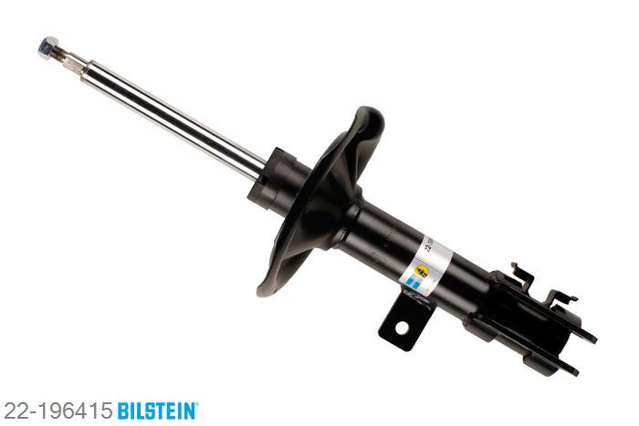 22-196415, Bilstein B4  Gas Schokdemper vooras rechts, Kia CEE'D Hatchback (ED), "1.6 CRDi 128,  1.6 CVVT,  1.4,  1.4 CVVT,  1.6,1.6 CRDi 115,  1.6 CRDi 128,  1.6 CRDi 90,1.6 CVVT,  2.0,  2.0 CRDi", 09/2007-, Standaard lengte, geschikt voor gebruik met verlagingsveren tot -30mm