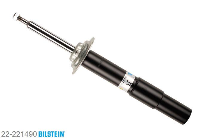 22-221490, Bilstein B4  Gas Schokdemper vooras, BMW 6 Convertible (E64), 630i,  635d,  645Ci,  650i, 04/2004-, with standard chassis, Standaard lengte, geschikt voor gebruik met verlagingsveren tot -30mm