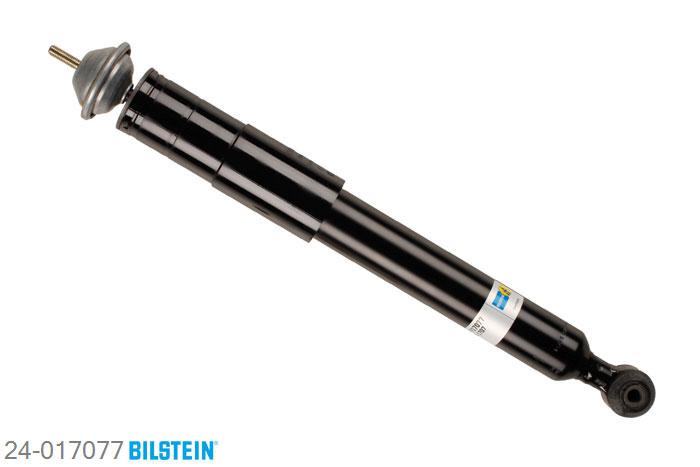 24-017077, Bilstein B4  Gas Schokdemper achteras, Mercedes S-CLASS (W140), "300 SE 2.8,  300 SE,SEL/S320,  400 SE,SEL/S420,500 SE,SEL,  S 280,  S 300 Turbo-D,S 350 Turbo-D,  S 420,  S 500", 02/1991-10/1998, with standard chassis, Standaard lengte, geschikt voor gebruik met verlagingsveren tot -30mm