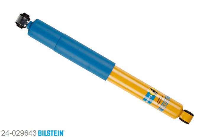 24-029643, Bilstein B6  4600 Schokdemper achteras, Jeep GRAND CHEROKEE II (WJ, WG), "2.7 CRD 4x4,  2.7 CRD Laredo,  3.1 TD,3.7 Laredo,  4.0,  4.7,  4.7 V8,4.7 V8 4x4", 08/2000-09/2005, mark: USA, without ride height adjustment, Standaard lengte, geschikt voor gebruik met verlagingsveren tot -40mm