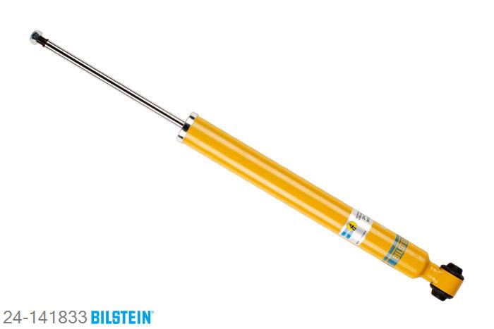 24-141833, Bilstein B6  Sport Schokdemper achteras, Mercedes C CLASS (W204), "C 180 CDI,  C 180 CGI,  C 180 Kompressor,C 200,  C 200 CDI,  C 200 CGI,C 200 Kompressor,  C 220 CDI,  C 230,C 250 CDI,  C 250 CGI,  C 280,  C 300,C 320 CDI,  C 350,  C 350 CDI,  C 350 CGI", 09/2008-, without electronic suspension control, Standaard lengte, geschikt voor gebruik met verlagingsveren tot -40mm