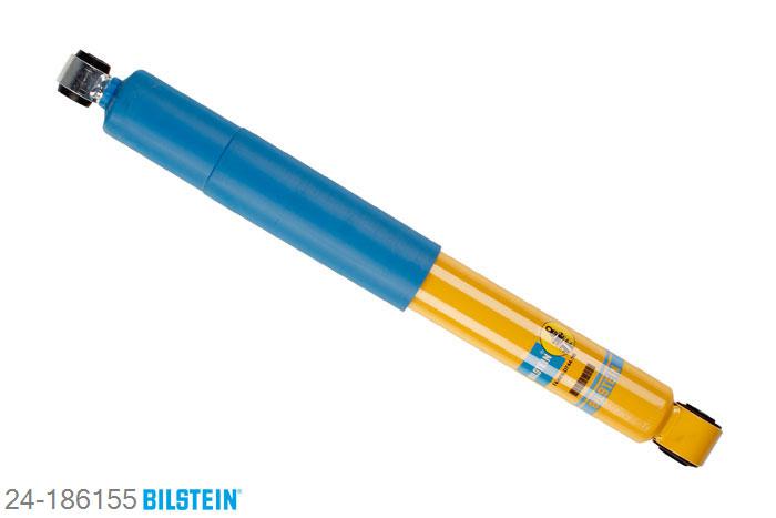 24-186155, Bilstein B6  4600 Schokdemper achteras, Nissan NAVARA (D40), 2.5 dCi,  2.5 dCi 4WD,  4.0 4WD,  4.0 D, 07/2005-, with standard chassis, Standaard lengte, geschikt voor gebruik met verlagingsveren tot -40mm