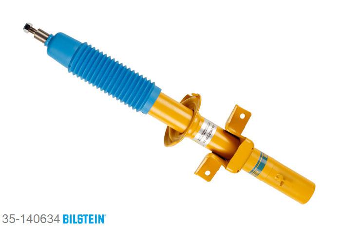 35-140634, Bilstein B8  Sprint - 20mm ingekorte sport Schokdemper achteras, Ford MONDEO III (B5Y), "1.8 16V,  1.8 SCi,  2.0 16V,2.0 16V DI / TDDi,  2.0 16V TDDi / TDCi,2.0 TDCi,  2.2 TDCi,  2.5 V6 24V,3.0 V6 24V", 11/2000-08/2007 Geschikt voor gebruik met verlagingsveren tot -60mm