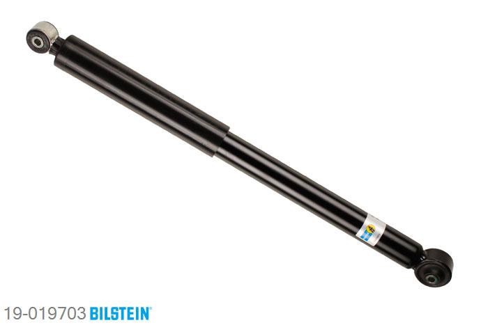 19-019703, Bilstein B4  Gas Schokdemper achteras, Ford SIERRA (GBG, GB4), "1.6,  1.6 i,  1.8,  1.8 TD,  2.0,  2.0 i,2.0 i CAT,  2.3 D", 01/1987-02/1993, Standaard lengte, geschikt voor gebruik met verlagingsveren tot -30mm