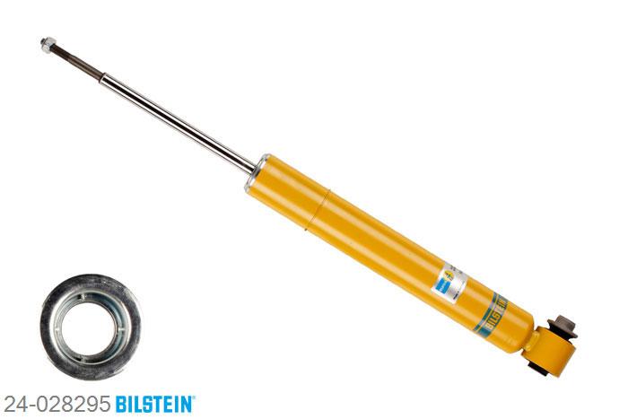 24-028295, Bilstein B8  Sprint - 20mm ingekorte sport Schokdemper achteras, BMW 5 (E39), "520 d,  520 i,  523 i,  525 d,  525 i,  525 td,525 tds,  528 i,  530 d,  530 i", 08/1998-06/2003, with M-technics, without ride height adjustment / Front axle mono-tube Geschikt voor gebruik met verlagingsveren tot -60mm