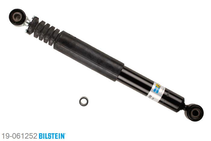 19-061252, Bilstein B4  Gas Schokdemper achteras, Renault MEGANE I (BA0/1_), "1.4 16V,  1.4 e,  1.4 Eco,  1.6,  1.6 16V,1.6 e,  1.6 i,  1.6 LPG,  1.8 16V,  1.9 D,1.9 D Eco,  1.9 dCi,  1.9 dT,  1.9 dTi,1.9 TDI,  2.0 i", 01/1996-08/2003, Front axle fixing hole pitches 54 mm, Standaard lengte, geschikt voor gebruik met verlagingsveren tot -30mm