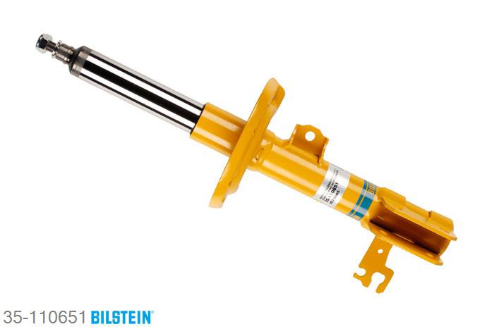 35-110651, Bilstein B6  Sport Schokdemper vooras links, Fiat CROMA (194), "1.8 16V,  1.9 D Multijet,  2.2 16V,2.4 D Multijet", 06/2005-, Standaard lengte, geschikt voor gebruik met verlagingsveren tot -40mm