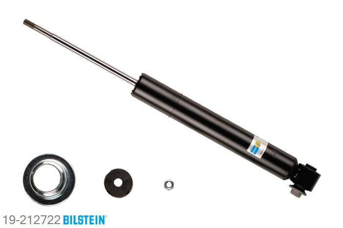 19-212722, Bilstein B4  Gas Schokdemper achteras, BMW 5 (E60), "3.0,  520d,  520i,  523i,  525d,  525i,  530 d,530d,  530i,  535d", 09/2004-03/2010, with M-technics, Standaard lengte, geschikt voor gebruik met verlagingsveren tot -30mm
