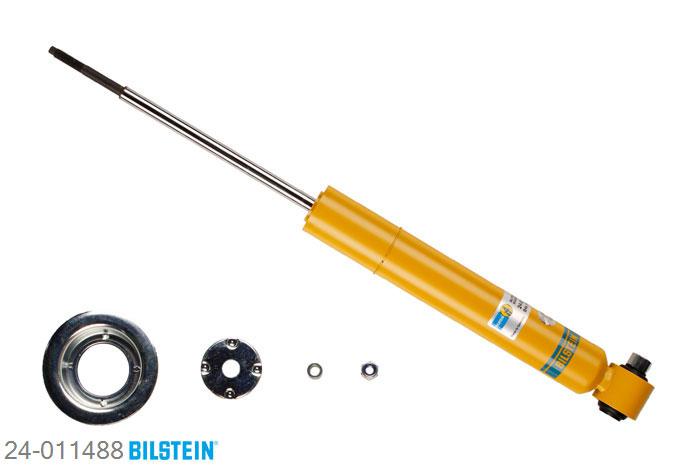 24-011488, Bilstein B6  Sport Schokdemper achteras, BMW 7 (E32), "730 i,iL,  730 i,iL V8,  735 i,iL,740 i,iL V8,  750 i,iL V12", 09/1986-09/1994, with standard chassis, without electronic suspension control, without ride height adjustment, Standaard lengte, geschikt voor gebruik met verlagingsveren tot -40mm