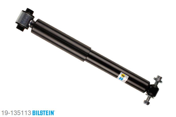 19-135113, Bilstein B4  Gas Schokdemper achteras, Renault MEGANE II (BM0/1_, CM0/1_), "1.4 16V,  1.5 dCi,  1.6 16V,  1.6 Flex-Fuel,1.6 GL,  1.9 dCi,  2.0 16V,  2.0 16V Turbo,2.0 dCi", 11/2002-, Standaard lengte, geschikt voor gebruik met verlagingsveren tot -30mm