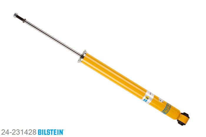 24-231428, Bilstein B8  Sprint - 20mm ingekorte sport Schokdemper achteras, Skoda RAPID, 1.2,  1.2 TSI,  1.4 TSI,  1.6 TDI, 07/2012-, with sports suspension / Rear axle without ride height adjustment Geschikt voor gebruik met verlagingsveren tot -60mm