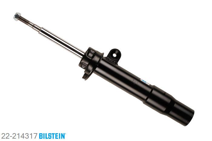 22-214317, Bilstein B4  Gas Schokdemper vooras rechts, BMW 3 (E90), M3, 03/2007-12/2011, without electronic suspension control, without EDC, Standaard lengte, geschikt voor gebruik met verlagingsveren tot -30mm