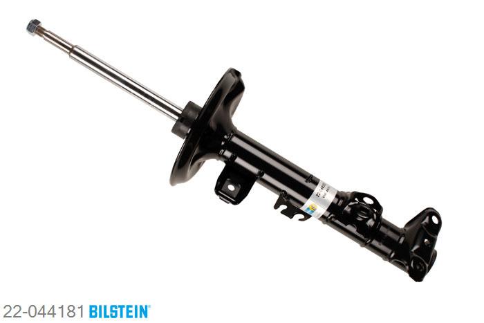 22-044181, Bilstein B4  Gas Schokdemper vooras rechts, BMW 3 Coupe (E36), 320 i,  325 i, 03/1992-04/1999, with standard chassis, Standaard lengte, geschikt voor gebruik met verlagingsveren tot -30mm
