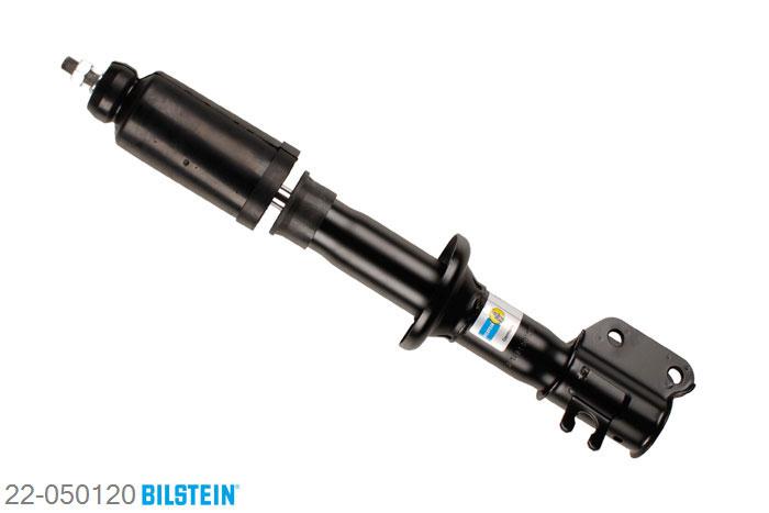 22-050120, Bilstein B4  Gas Schokdemper vooras links, Daewoo MATIZ (KLYA), 0.8,  1.0, 09/1998-, Standaard lengte, geschikt voor gebruik met verlagingsveren tot -30mm