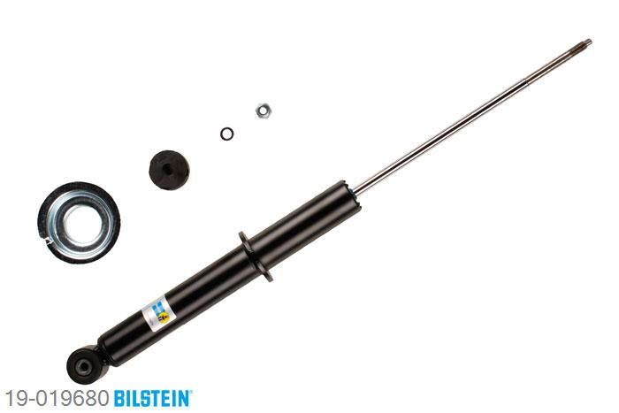 19-019680, Bilstein B4  Gas Schokdemper achteras, Audi COUPE (81, 85), "1.6,  1.8,  1.8 GT,  1.9,  2.0,  2.1 GT,2.2 GT,  2.3", 07/1980-10/1988, with standard chassis / Front axle strutdiameter 50 mm, Standaard lengte, geschikt voor gebruik met verlagingsveren tot -30mm