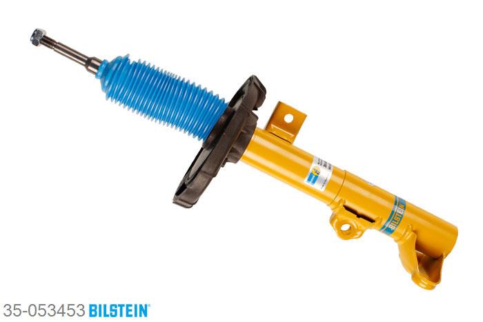 35-053453, Bilstein B8  Sprint - 20mm ingekorte sport Schokdemper vooras, Mercedes C-CLASS (W203), "C 180,  C 180 Kompressor,  C 200 CDI,C 200 CGI Kompressor,  C 200 Kompressor,C 220 CDI,  C 230,  C 230 Kompressor,C 240,  C 270 CDI,  C 280,  C 3.5,C 30 CDI AMG,  C 32 AMG Kompressor,  C 320,C 320 CDI,  C 350,  C 55 AMG", 05/2000-02/2007, Spacers required for several wheel/tyre combinations, with sports suspension, without ride height adjustment Geschikt voor gebruik met verlagingsveren tot -60mm