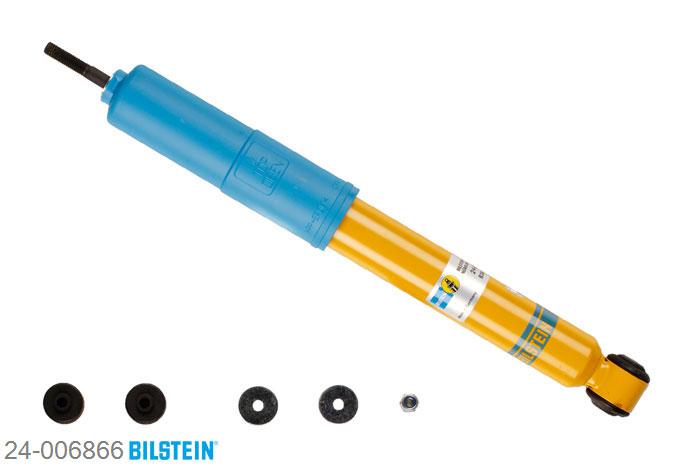 24-006866, Bilstein B6  Sport Schokdemper vooras, Opel MANTA B (58_, 59_), "1.2 N,  1.2 S,  1.3 N,  1.3 S,  1.6 N,  1.6 S,1.8 S,  1.9 E,  1.9 N,  1.9 S,  2.0,  2.0 E,2.0 S,  2.4 400", 09/1975-08/1984, Front axle charakteristic: 150/60 / Rear axle charakteristic: 220/80, Standaard lengte, geschikt voor gebruik met verlagingsveren tot -40mm