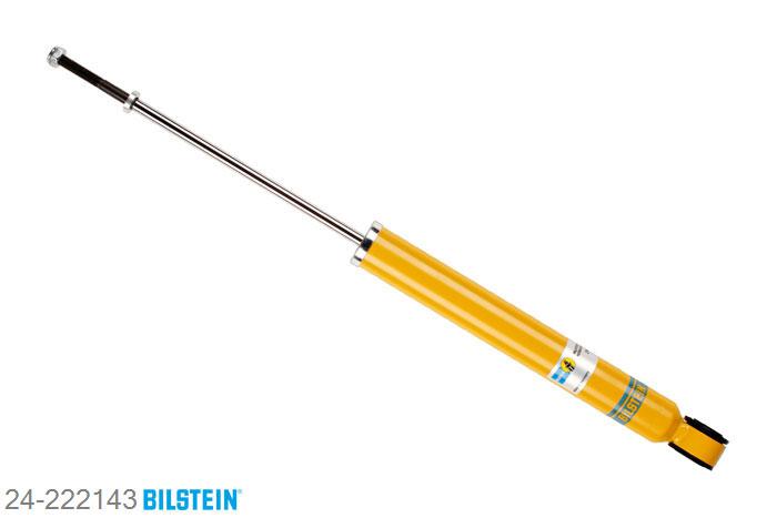 24-222143, Bilstein B6  Sport Schokdemper achteras, Suzuki SPLASH, 1.0,  1.2,  1.2 VVT,  1.3 CDTI, 01/2008-, Standaard lengte, geschikt voor gebruik met verlagingsveren tot -40mm