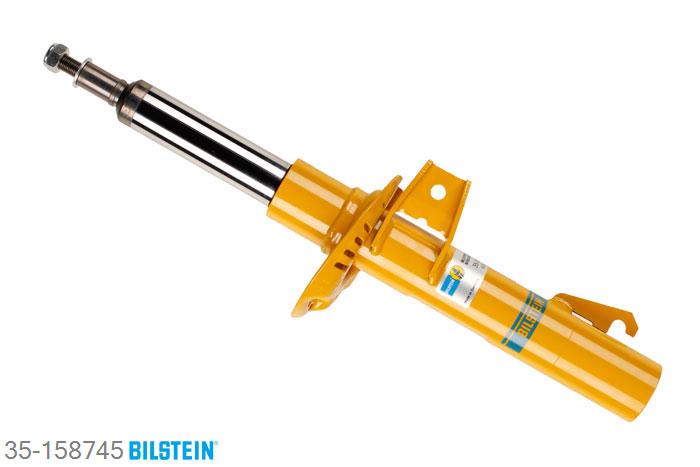 35-158745, Bilstein B8  Sprint - 20mm ingekorte sport Schokdemper vooras, VW GOLF VI Variant (AJ5), "1.2 TSI,  1.4,  1.4 TSI,  1.6,  1.6 MultiFuel,1.6 TDI,  1.6 TDI 4motion,  2.0,  2.0 TDI,2.5", 07/2009-, without electronic suspension control, mark: G07, G08, G09, G11 / Front axle outside diameter strut 55 mm Geschikt voor gebruik met verlagingsveren tot -60mm