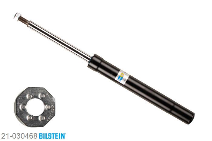 21-030468, Bilstein B4  Gas Schokdemper vooras, VW GOLF II (19E, 1G1), 1.8 GTI 16V,  1.8 GTI G60, 02/1986-10/1991, Front axle for bolted struts only, Standaard lengte, geschikt voor gebruik met verlagingsveren tot -30mm