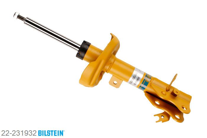 22-231932, Bilstein B8  Sprint - 20mm ingekorte sport Schokdemper vooras rechts, Honda CIVIC IX Saloon (FB, FG), 1.8,  2.0, 02/2012- Geschikt voor gebruik met verlagingsveren tot -60mm