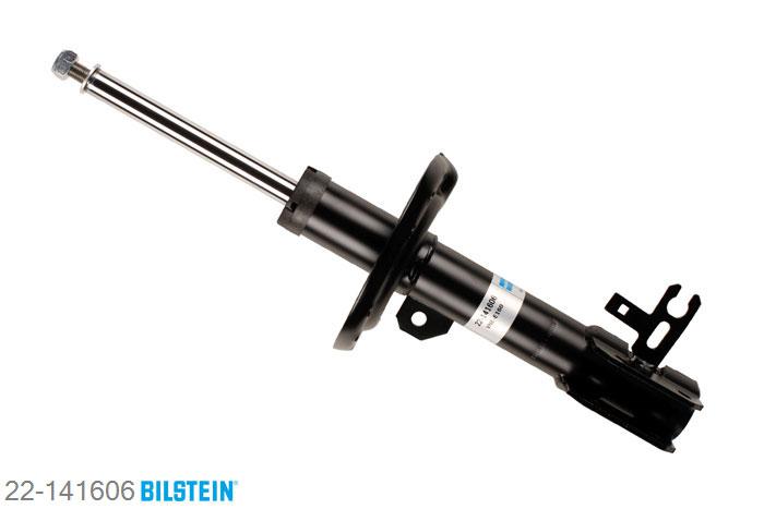 22-141606, Bilstein B4  Gas Schokdemper vooras rechts, Opel ZAFIRA, 1.6,  1.7 CDTI,  1.8,  1.9 CDTI,  2.0,  2.2, 07/2005-, without electronic suspension control, without IDS+ suspension, Standaard lengte, geschikt voor gebruik met verlagingsveren tot -30mm