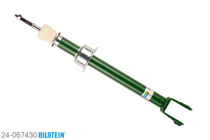 24-067430, Bilstein B4  Gas Schokdemper vooras, Jaguar S-TYPE (CCX), 4.2 V8,  R 4,2 V8, 04/2002-10/2007, with sports suspension, without electronic suspension control, Standaard lengte, geschikt voor gebruik met verlagingsveren tot -30mm