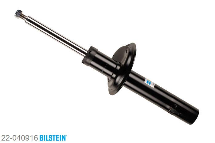 22-040916, Bilstein B4  Gas Schokdemper vooras, Peugeot 309 II (3C, 3A), 1.1,  1.4,  1.6, 07/1989-12/1993, Standaard lengte, geschikt voor gebruik met verlagingsveren tot -30mm