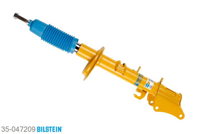 35-047209, Bilstein B6  Sport Schokdemper achteras, Alfa Romeo 156 (932), "1.6 16V T.SPARK,  1.8 16V T.SPARK,  1.9 JTD,
1.9 JTD 16V,  2.0 16V T.SPARK,  2.0 GLX,
2.0 JTS,  2.4 JTD,  2.5 V6 24V,  3.2 GTA", 09/1997-09/2005, with standard chassis, Standaard lengte, geschikt voor gebruik met verlagingsveren tot -40mm