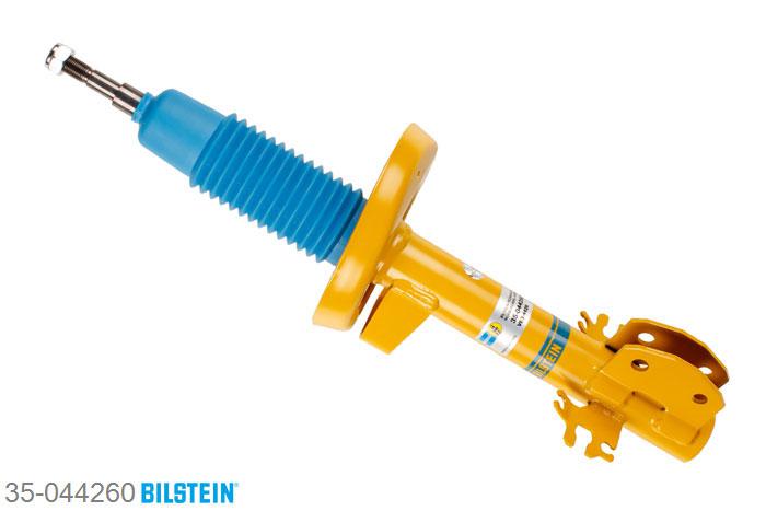35-044260, Bilstein B8  Sprint - 20mm ingekorte sport Schokdemper vooras, Opel OMEGA B (25_, 26_, 27_), "2.0,  2.0 16V,  2.0 DTI 16V,  2.2 16V,2.2 DTI 16V,  2.5 D,  2.5 DTI,  2.5 TD,2.5 V6,  2.6 V6,  3.0 V6,  3.2 V6", 04/1994-07/2003 Geschikt voor gebruik met verlagingsveren tot -60mm