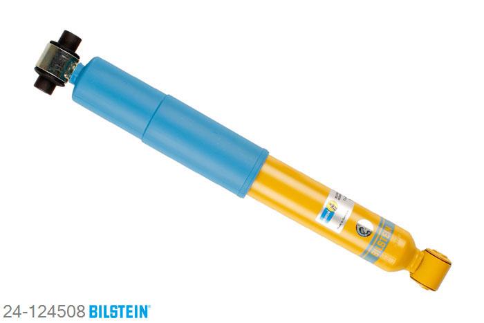 24-124508, Bilstein B6  Sport Schokdemper achteras, Ford FOCUS II Turnier (DAW_), "1.4,  1.6,  1.6 LPG,  1.6 TDCi,  1.6 Ti,  1.8,1.8 Flexifuel,  1.8 Ghia FFV Flexifuel,1.8 TDCi,  2.0,  2.0 LPG,  2.0 TDCi", 11/2004-, Standaard lengte, geschikt voor gebruik met verlagingsveren tot -40mm