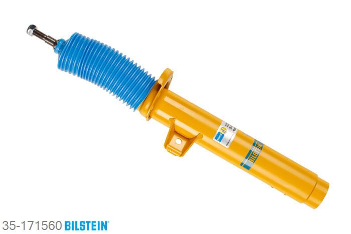 35-171560, Bilstein B6  Sport Schokdemper vooras rechts, BMW X1 (E84), "sDrive 16 d,  sDrive18d,  sDrive18i,sDrive20d,  sDrive20i", 09/2011-, Standaard lengte, geschikt voor gebruik met verlagingsveren tot -40mm